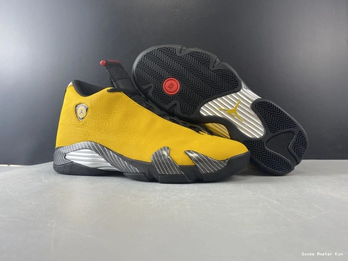 GOLD BQ3685-706 AIR UNIVERSITY RETRO 14 JORDAN 0728